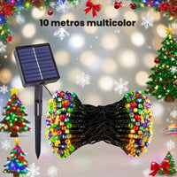 Luces Solar Navideñas™ 10m – Magia nocturna