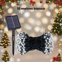 Luces Solar Navideñas™ 10m – Magia nocturna