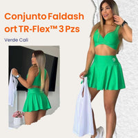 Conjunto Faldashort TR‑Flex™ 3 Pzs 🔥💪