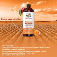 Multivitamínico Líquido MaryRuth’s x 887 ml – Cabello y Piel Radiante 🍑💆♀️
