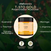 T-STO GOLD Potenciador Muscular💊✨