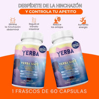 Yerba Magic x 60 Cáps Fórmula Herbal Digestiva Bienestar Diario