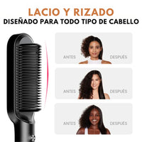 HairMaster Pro 2 en 1™ - Liso Radiante & Sin Frizz en Minutos ✨