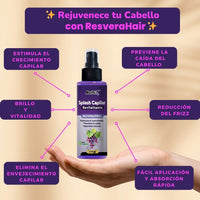 Kit Cubre-Canas + Splas Capilar Resveratrol 💦✨