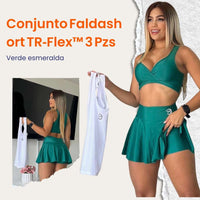 Conjunto Faldashort TR‑Flex™ 3 Pzs 🔥💪