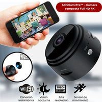 MiniCam Pro – Cámara compacta Full HD 4K 📷✨