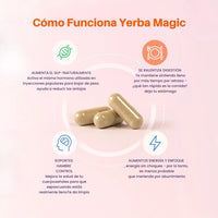 Yerba Magic x 60 Cáps Fórmula Herbal Digestiva Bienestar Diario
