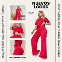 Conjunto Palazzo FashionFit™ 🍑🌸