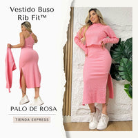 Set Vestido Buso Rib Fit™ 🌸