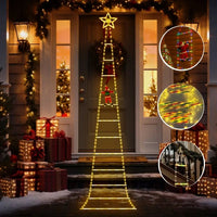 Noel Lights™ - Escalera Navideña con Papá Noel 🎅🎄