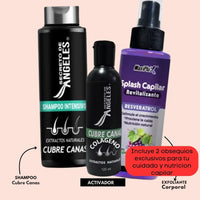Kit Cubre-Canas + Splas Capilar Resveratrol 💦✨