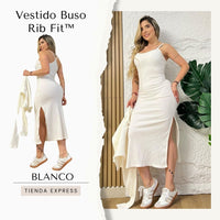 Set Vestido Buso Rib Fit™ 🌸