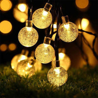 Luces LED de Bolitas Solares – sin cables ni consumo de energía 🌟