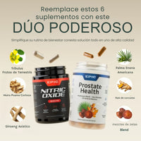 Combo Vital Masculino Pro + 🧔🏻💪 – Energía, próstata y potencia