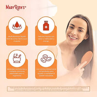 Multivitamínico Líquido MaryRuth’s x 887 ml – Cabello y Piel Radiante 🍑💆♀️