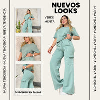 Conjunto Palazzo FashionFit™ 🍑🌸