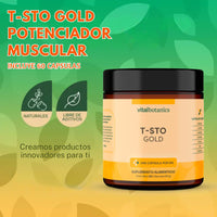 T-STO GOLD Potenciador Muscular💊✨