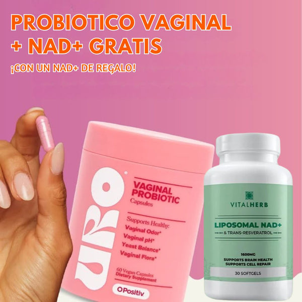 Probiotico Vaginal + Nad+ Gratis 🌸✨