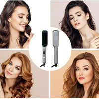 HairMaster Pro 2 en 1™ - Liso Radiante & Sin Frizz en Minutos ✨