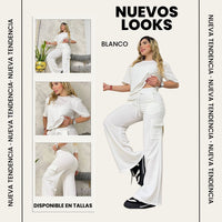 Conjunto Palazzo FashionFit™ 🍑🌸