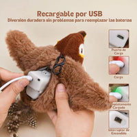 Pajarito BirdPlay Diversión Felpuda para tu Gato