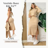 Set Vestido Buso Rib Fit™ 🌸