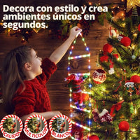Noel Lights™ - Escalera Navideña con Papá Noel 🎅🎄