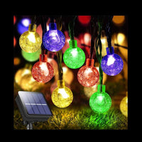 Luces LED de Bolitas Solares – sin cables ni consumo de energía 🌟