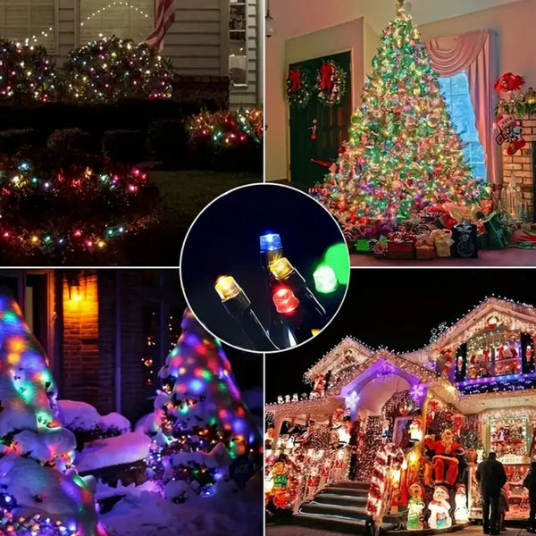Luces Solar Navideñas™ 10m – Magia nocturna