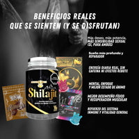 Shilajit + Rhino + Choco + Vi King – Energía, Potencia y Sabor en Cada Goma 💪🔥