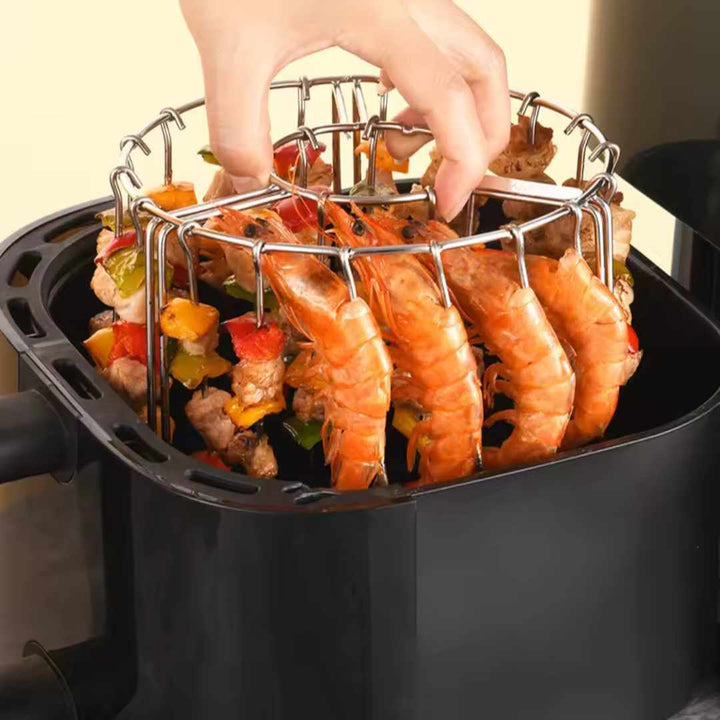 Parrilla Saludable AirChef™ – Menos grasa, más vida 🌱