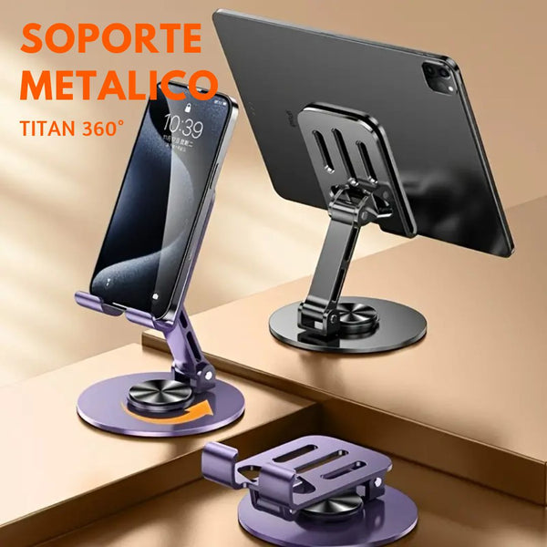 Soporte Movil Metalico Titan 360°📱