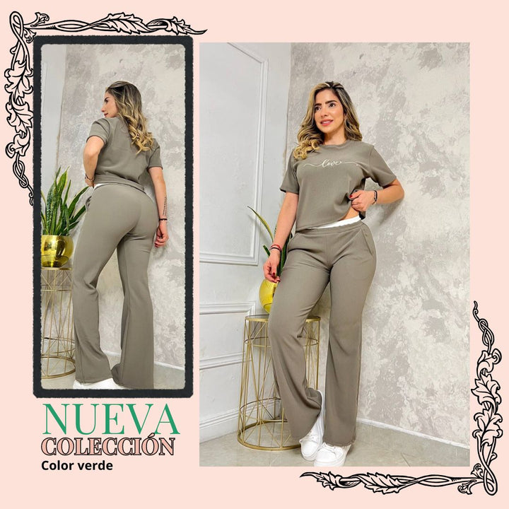 Conjunto Rib Love 💖✨
