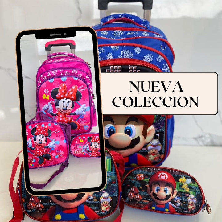 Maleta Con Ruedas en Trio Escolar 🎒😍