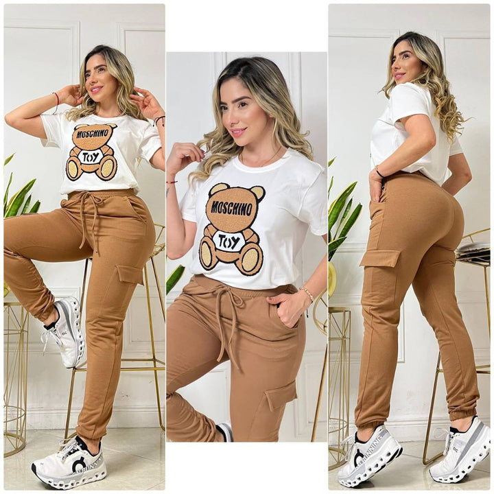 Conjunto Dúo Moschino🧸