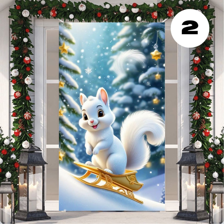 Fundas Navideñas Premium™ - Dale magia a tu puerta 🎄🚪