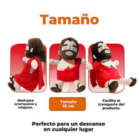 PELUCHE DE JESUS QUE RESPIRA - FUENTE DE PAZ Y REFUGIO❤️‍🩹🙏