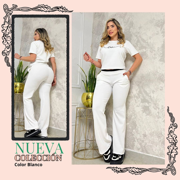 Conjunto Rib Love 💖✨