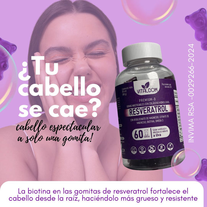 Gomitas Resveratrol Premium-B