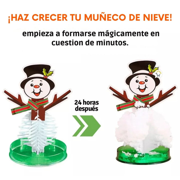 Velas Magicas x 6 + Árbol + Muñeco Mágico 🎄⛄