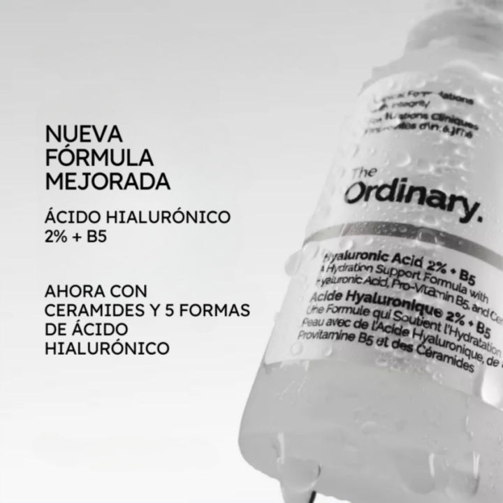 ÁCIDO HIALURÓNICO 2% + B5 THE ORDINARY✨👵🏻