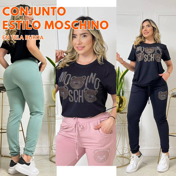 Conjunto Estilo Moschino