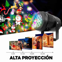 Proyector Exterior de luz Figuras Navideñas✨💫