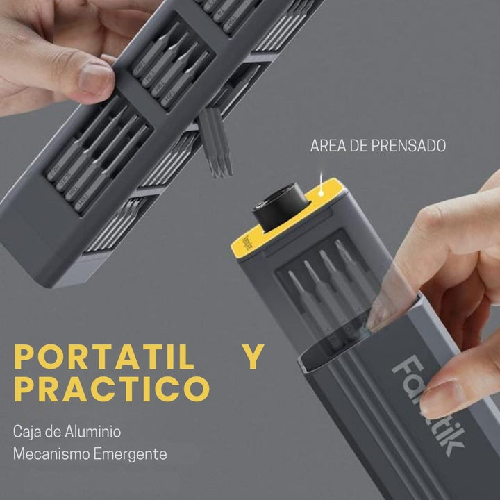 Kit Compacto Pro - 45 piezas Intercambiables