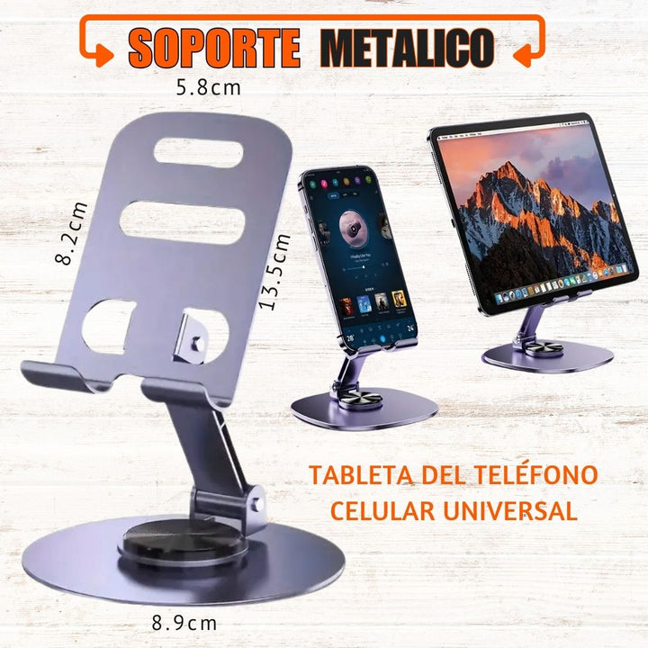 Soporte Movil Metalico Titan 360°📱