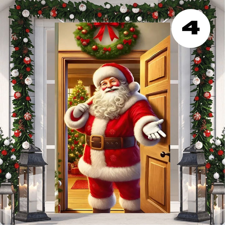 Fundas Navideñas Premium™ - Dale magia a tu puerta 🎄🚪