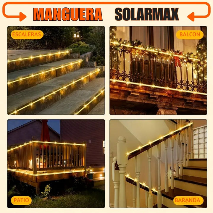 Manguera SolarMax de 10 y 20 Metros 🎄✨