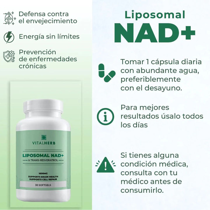 Probiotico Vaginal + Nad+ Gratis 🌸✨