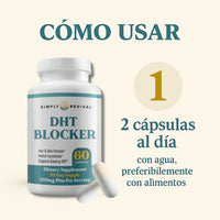 DHT Blocker Anticaída Premium – Cabello Fuerte y Abundante 🧔🏻‍♂️