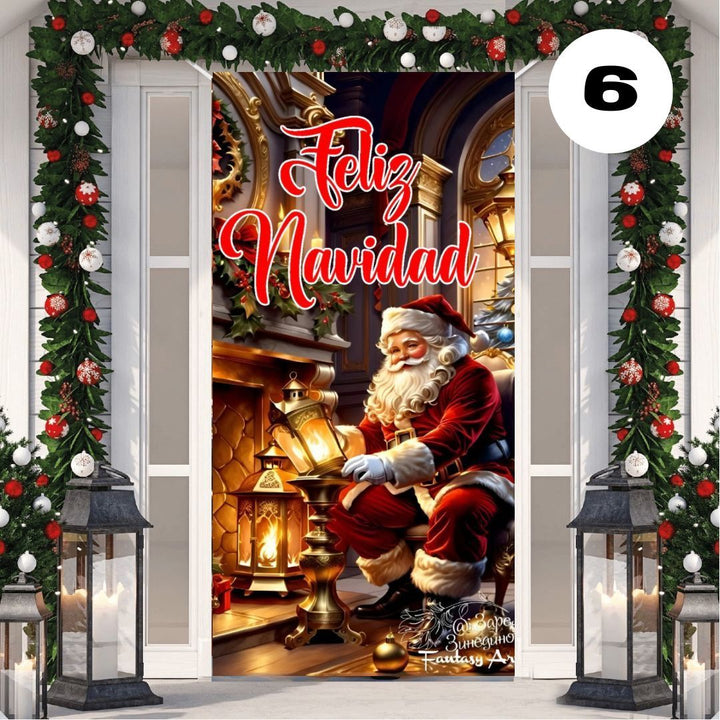 Fundas Navideñas Premium™ - Dale magia a tu puerta 🎄🚪